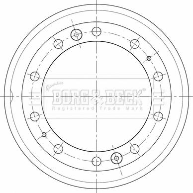 Borg & Beck BBR32515 - Brake Drum car-mod.net