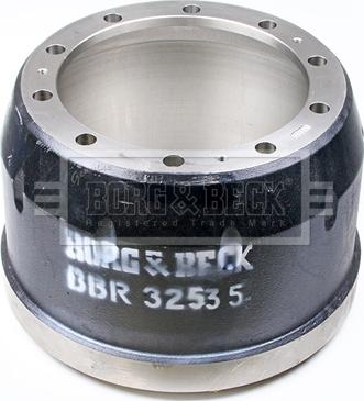 Borg & Beck BBR32535 - Brake Drum car-mod.net