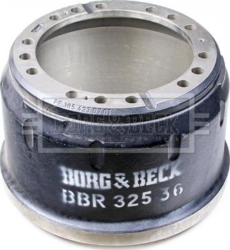Borg & Beck BBR32536 - Brake Drum car-mod.net
