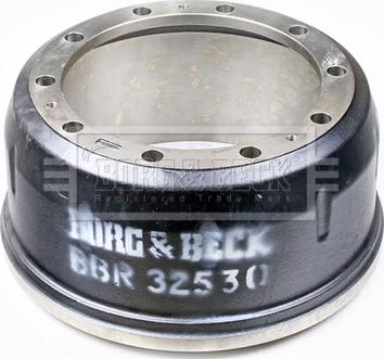 Borg & Beck BBR32530 - Brake Drum car-mod.net