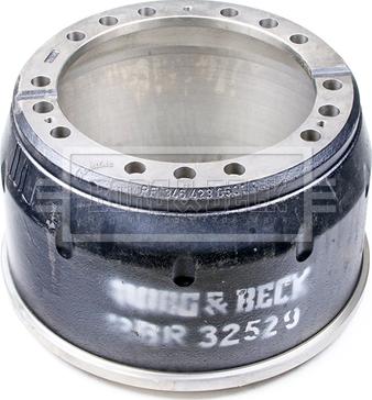 Borg & Beck BBR32529 - Brake Drum car-mod.net