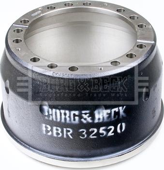 Borg & Beck BBR32520 - Brake Drum car-mod.net