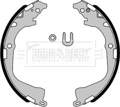 Borg & Beck BBS6446 - Drum Brake Shoe Set car-mod.net
