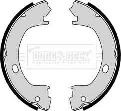 Borg & Beck BBS6440 - Brake Shoe Set, parking brake car-mod.net