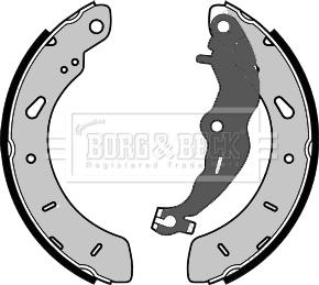 Borg & Beck BBS6460 - Drum Brake Shoe Set car-mod.net