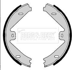 Borg & Beck BBS6417 - Brake Shoe Set, parking brake car-mod.net