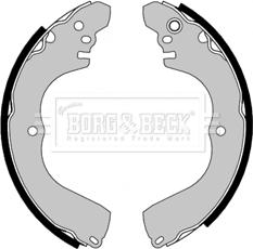 Borg & Beck BBS6484 - Brake Shoe Set, parking brake car-mod.net