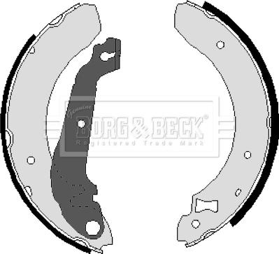 Borg & Beck BBS6090 - Drum Brake Shoe Set car-mod.net