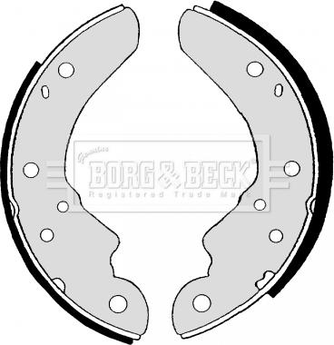 Borg & Beck BBS6002 - Drum Brake Shoe Set car-mod.net