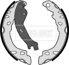 Borg & Beck BBS6346 - Drum Brake Shoe Set car-mod.net