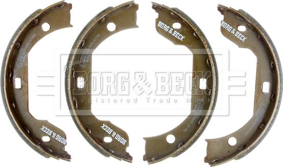 Borg & Beck BBS6332 - Brake Shoe Set, parking brake car-mod.net