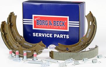 Borg & Beck BBS6371 - Brake Shoe Set, parking brake car-mod.net