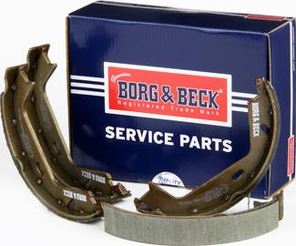 Borg & Beck BBS6296 - Brake Shoe Set, parking brake car-mod.net