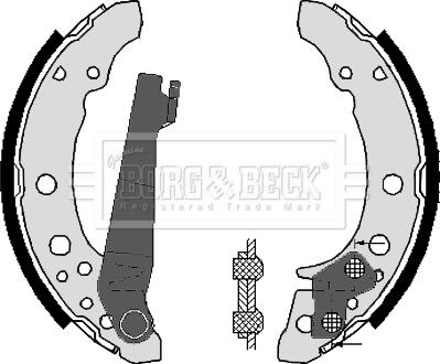 Borg & Beck BBS6248 - Drum Brake Shoe Set car-mod.net