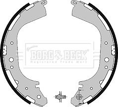 Borg & Beck BBS6200 - Drum Brake Shoe Set car-mod.net