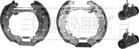 Borg & Beck BBS1140K - Drum Brake Shoe Set car-mod.net