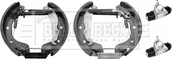 Borg & Beck BBS1156K - Drum Brake Shoe Set car-mod.net
