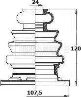Borg & Beck BCB6185 - Bellow, drive shaft car-mod.net