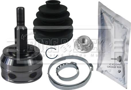 Borg & Beck BCJ1210 - CV Joint Kit, drive shaft car-mod.net