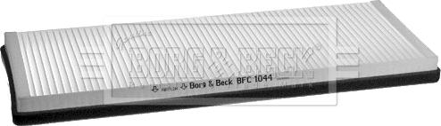 Borg & Beck BFC1044 - Filter, interior air car-mod.net