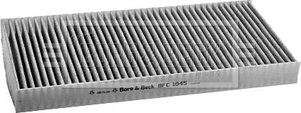 Borg & Beck BFC1045 - Filter, interior air car-mod.net