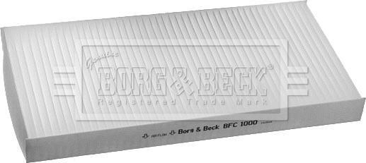 Borg & Beck BFC1000 - Filter, interior air car-mod.net