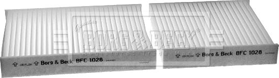 Borg & Beck BFC1028 - Filter, interior air car-mod.net