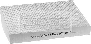 Borg & Beck BFC1027 - Filter, interior air car-mod.net