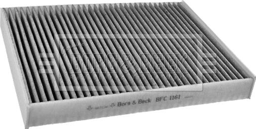 Borg & Beck BFC1161 - Filter, interior air car-mod.net