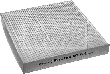 Borg & Beck BFC1108 - Filter, interior air car-mod.net