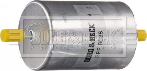 Borg & Beck BFF8038 - Fuel filter car-mod.net