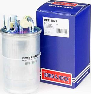 Borg & Beck BFF8071 - Fuel filter car-mod.net