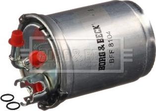 Borg & Beck BFF8104 - Fuel filter car-mod.net