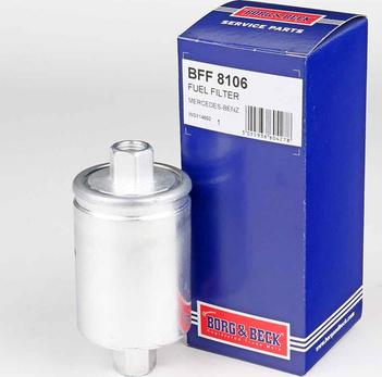 Borg & Beck BFF8106 - Fuel filter car-mod.net