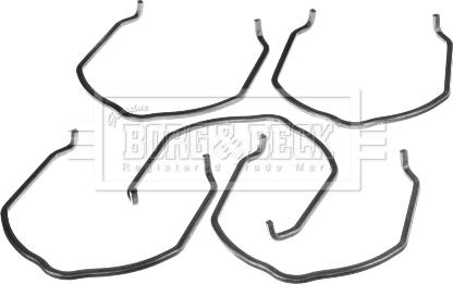 Borg & Beck BHC2002 - Holding Clamp, charger air hose car-mod.net