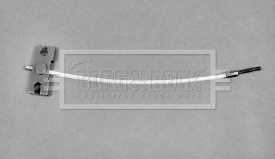 Borg & Beck BKB1466 - Cable, parking brake car-mod.net