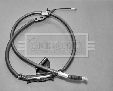 Borg & Beck BKB1571 - Cable, parking brake car-mod.net