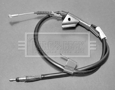 Borg & Beck BKB1572 - Cable, parking brake car-mod.net