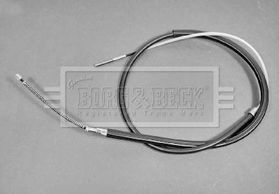 Borg & Beck BKB1087 - Cable, parking brake car-mod.net