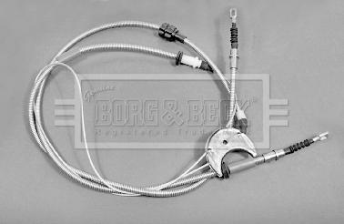 Borg & Beck BKB1151 - Cable, parking brake car-mod.net