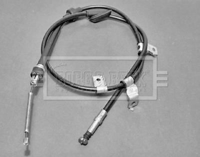 Borg & Beck BKB1184 - Cable, parking brake car-mod.net