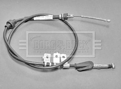 Borg & Beck BKB1183 - Cable, parking brake car-mod.net