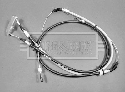 Borg & Beck BKB1394 - Cable, parking brake car-mod.net