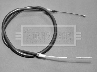 Borg & Beck BKB1273 - Cable, parking brake car-mod.net