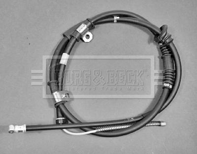 Borg & Beck BKB1796 - Cable, parking brake car-mod.net