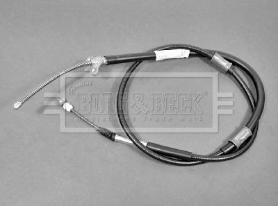 Borg & Beck BKB1733 - Cable, parking brake car-mod.net