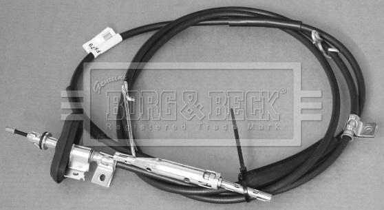 Borg & Beck BKB3179 - Cable, parking brake car-mod.net
