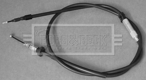 Borg & Beck BKB3394 - Cable, parking brake car-mod.net