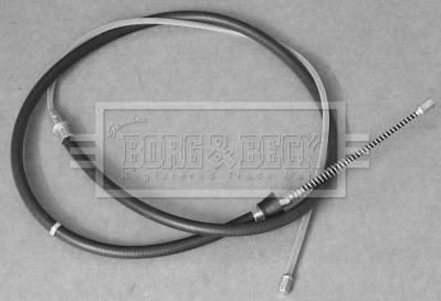 Borg & Beck BKB3347 - Cable, parking brake car-mod.net