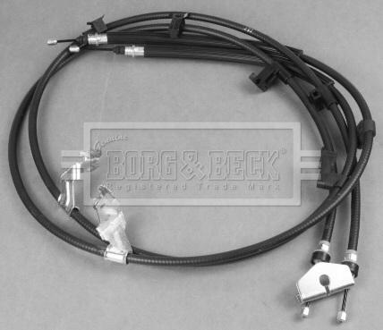 Borg & Beck BKB3378 - Cable, parking brake car-mod.net